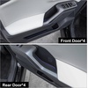 image:imageJDMCAR Liner Accessories Compatible with 2026 Toyota RAV4 Accessories Custom NonSlip Anti Dust Cup Holder and Door Pocket Inserts Kit Black Trim  13 PC SetBlue Trim