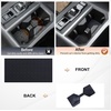 image:imageJDMCAR Liner Accessories Compatible with 2026 Toyota RAV4 Accessories Custom NonSlip Anti Dust Cup Holder and Door Pocket Inserts Kit Black Trim  13 PC SetBlue Trim
