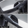 image:imageJDMCAR Liner Accessories Compatible with 2026 Toyota RAV4 Accessories Custom NonSlip Anti Dust Cup Holder and Door Pocket Inserts Kit Black Trim  13 PC SetGray Trim